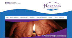 Desktop Screenshot of harnhamparish.org.uk